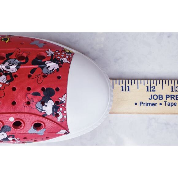 DISNEY X NATIVE Minnie Mouse Slip On Shoes Lightweight Unisex Size M6/W8 - Picture 13 of 13